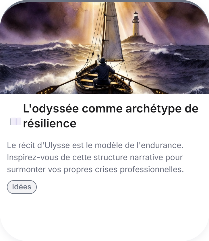L'Odyssée d'Ulysse : une leçon de management pour votre carrière